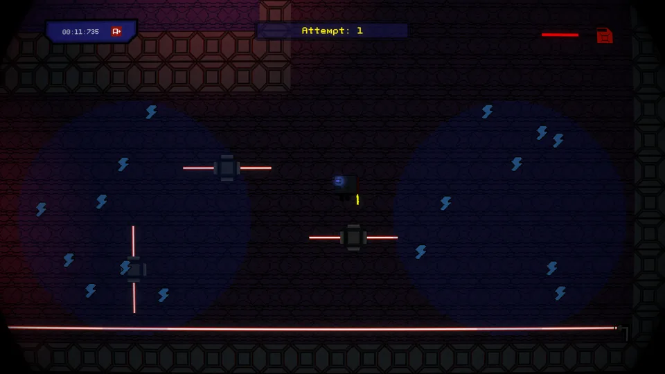 Laser chapter with moving laser emitters and electric fields
